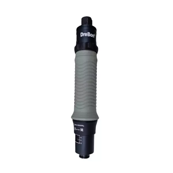 DreBon Push To Start Auto Shut Off Air Screwdriver 1/4 Inch (6.35 mm) Hex Shank Size 180 mm Overall Length 1800 RPM 3-25 Kg/cm Torque Range, DB-SD-Q38PB