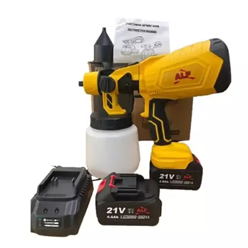 ALF Cordless Spray Gun With Battery 1 L Container Capacity 1000 ml/min Flow Rate 700 W Power