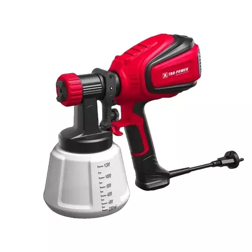 Xtra Power 700 W Electric Paint Spray Gun 1 L Cup Capacity and 1.4 mm Nozzle Size, XPT 521 (With Accessories)