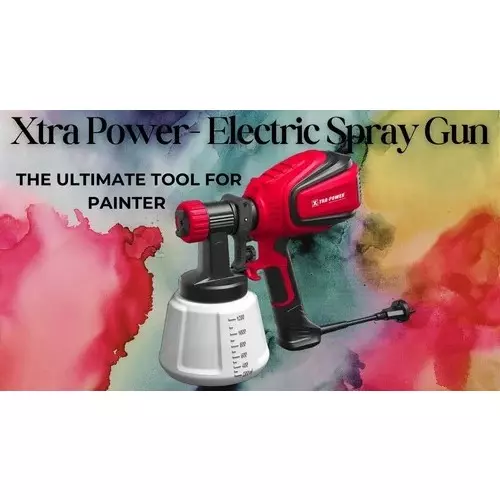 xtra-power-700-w-electric-paint-spray-gun-1-l-cup-capacity-and-14-mm-nozzle-size-xpt-521-with-accessories