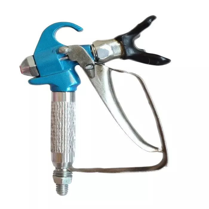 XLNT Spray Gun in Blue & Silver Color for Painting Walls, Automobiles & More, AIRLESS 818