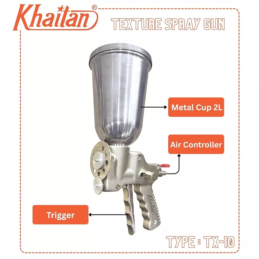 khaitan-texture-paint-spray-gun-with-2-l-capacity-adjustable-flow-control-and-metal-body-tx-10