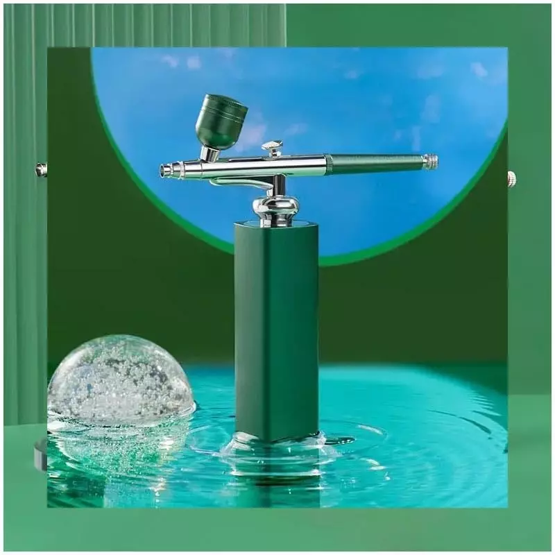 DY TOOLS Portable Mini Air Brush Spray Gun Metal 30 PSI Red Color