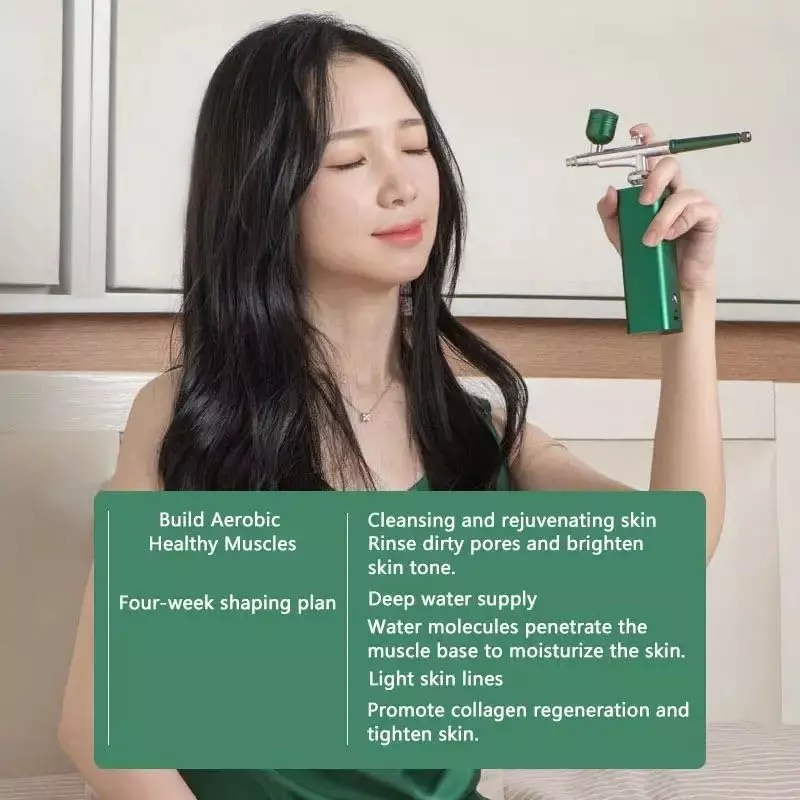 DY TOOLS Portable Mini Air Brush Spray Gun Metal 30 PSI Red Color