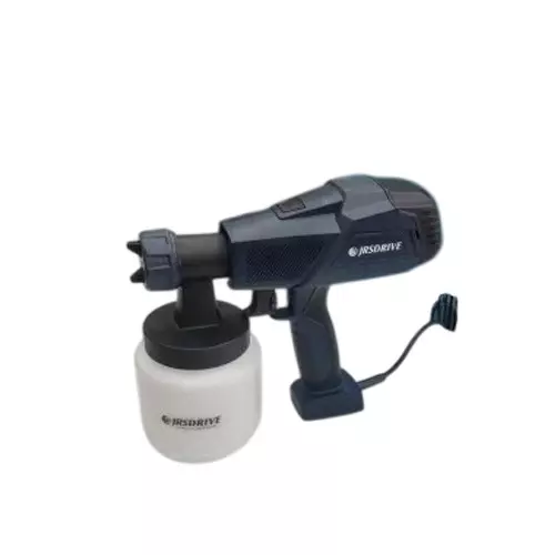 JRS Drive 400 W Electric Paint Spray Gun 800 ml Cup Capacity and 1.4 mm Nozzle Size (With Accessories)