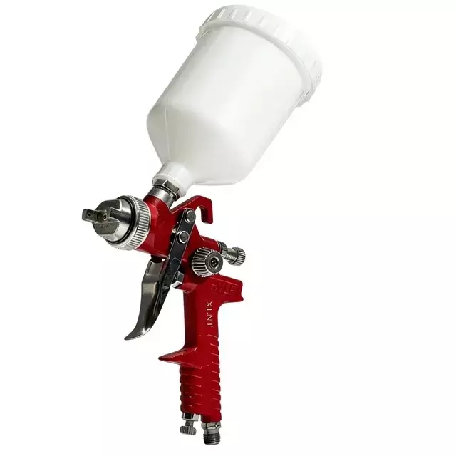 XLNT 600 ml Cup Capacity Spray Gun 29-50 PSI Pressure and 24-28 cm Pattern Width, XTSG95H827