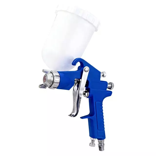 XLNT 750 ml Cup Capacity Spray Gun 1/4 inch (6.35 mm) NPT Air Inlet Used for Painting Walls, Automobiles & More, THSPG46W77G