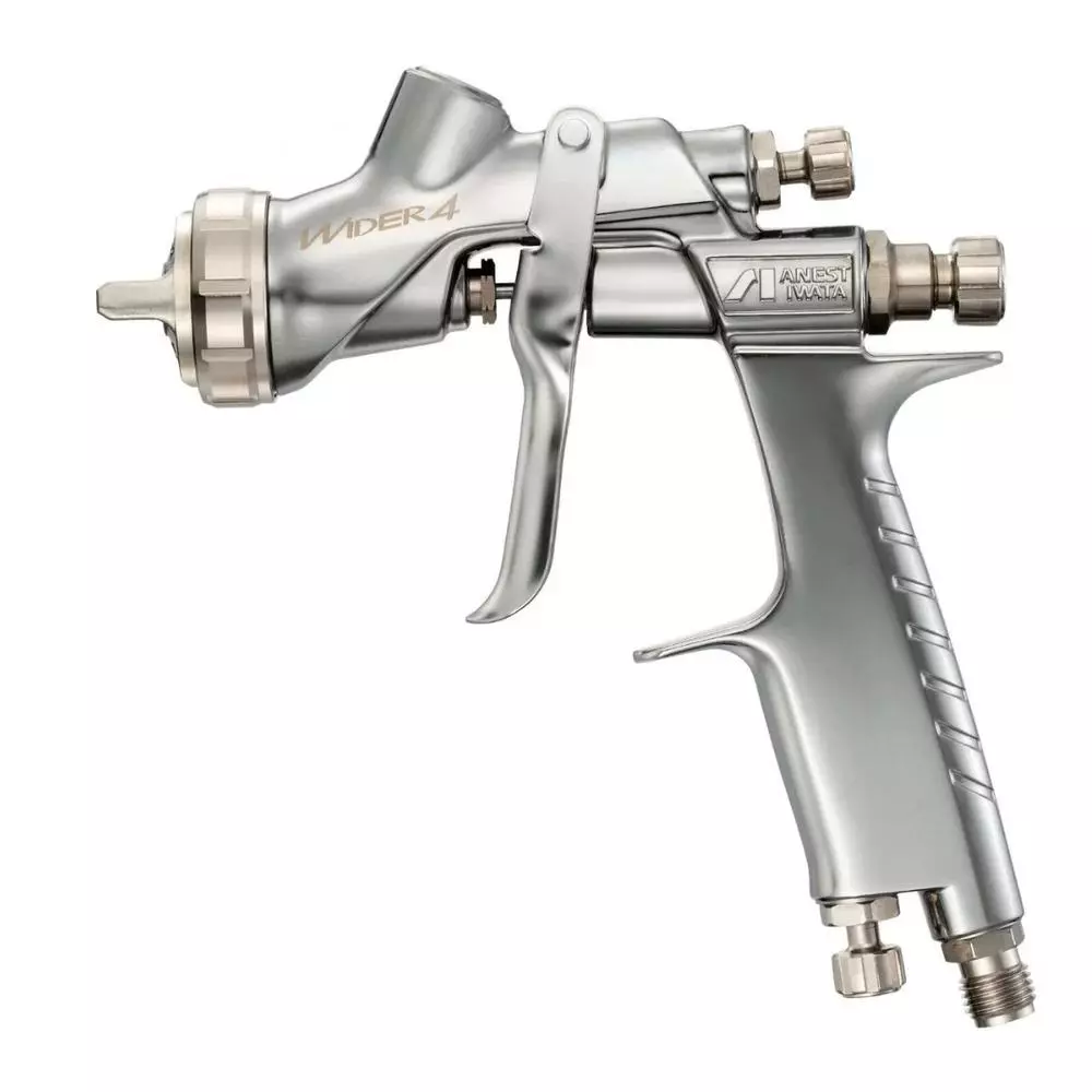Anest Iwata Wider 4 Spray gun Stainless Steel 1.3 mm Nozzle Size 8-9 cfm
