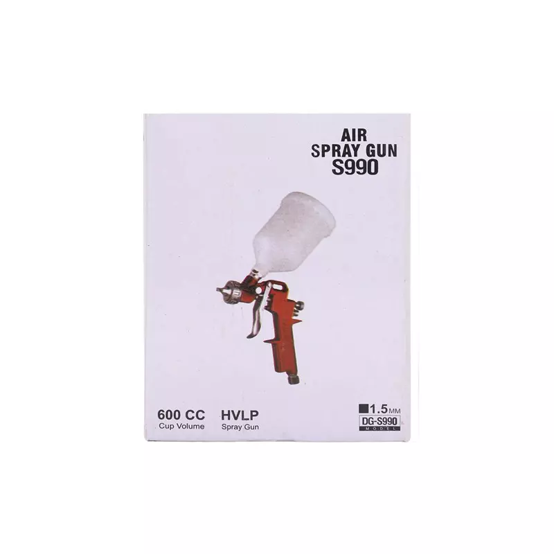 pilot-600-cc-hpvl-spray-gun-with-50--80-cfm-air-consumption-and-20-30-bar-working-pressure-dg-s990