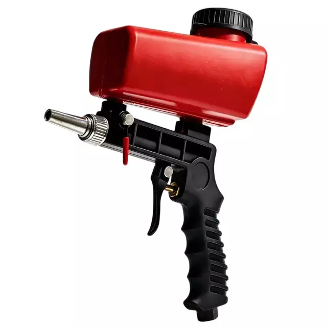 XLNT GFS Blaster Gun Red & Black Color for Automotive Undercoating, Truck Bed Liners, Priming Large Surfaces, GFS