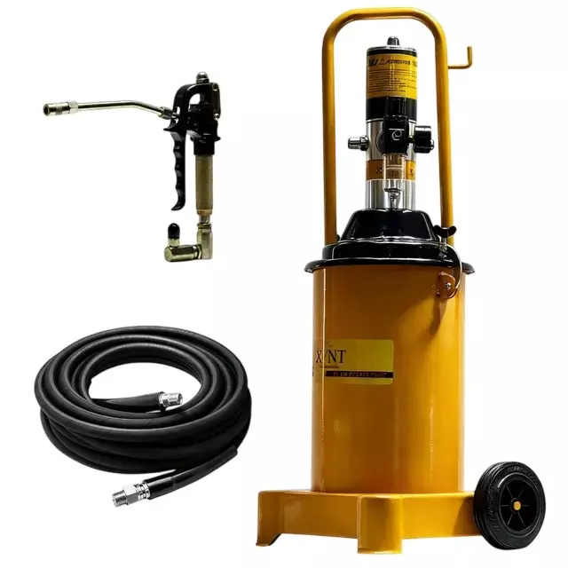 XLNT 30 L Tank Capacity Grease Bucket 70 mm Diameter and 0.6 to 0.8 MPa Air Pressure, XTGB-48-12