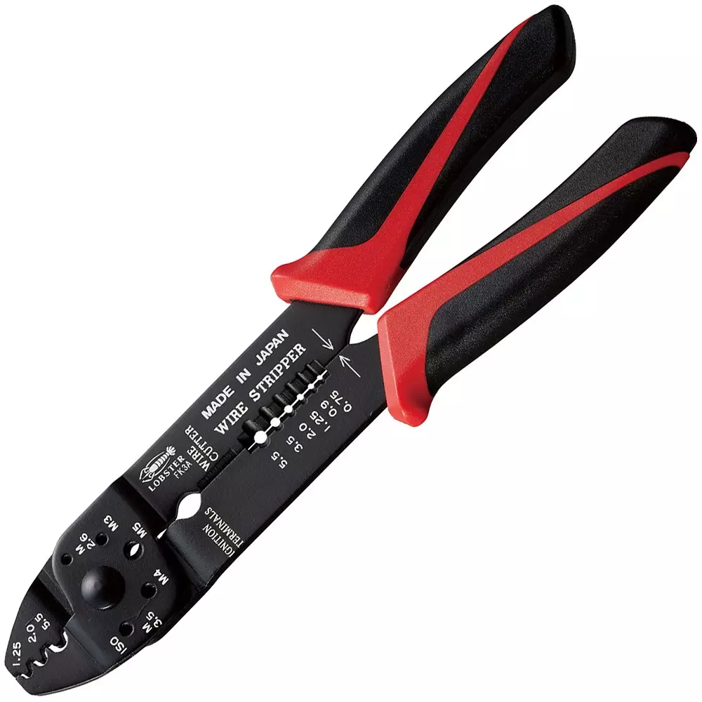 Lobster (Lobtex) Electrical Terminal Crimping Tool 225 mm Overall Length, FK3A