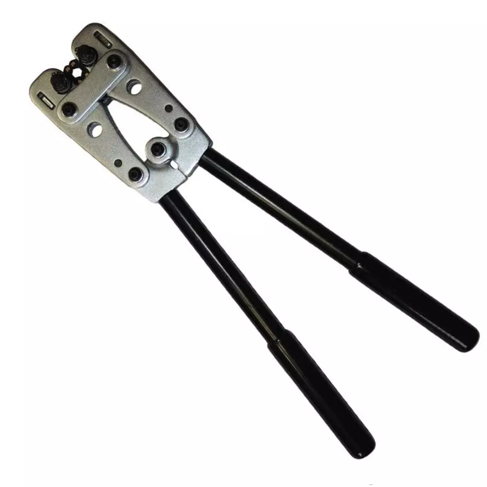 Taparia Crimping Tool 6-70 mm² Cutting Capacity Black & Blue Stainless Steel for Home & Professional Use