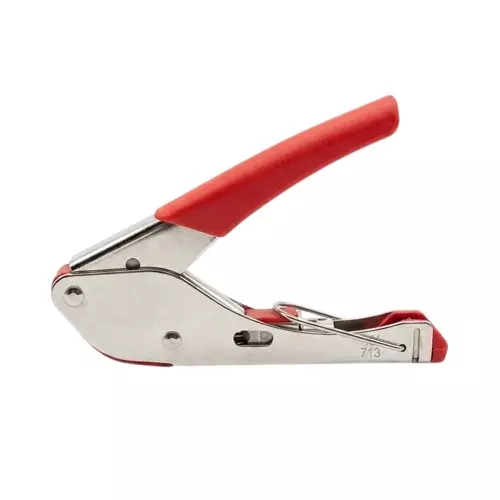 Jainson Coaxial Compression Crimping Tool Ergonomic Handle Red for Industrial Use, JCC A