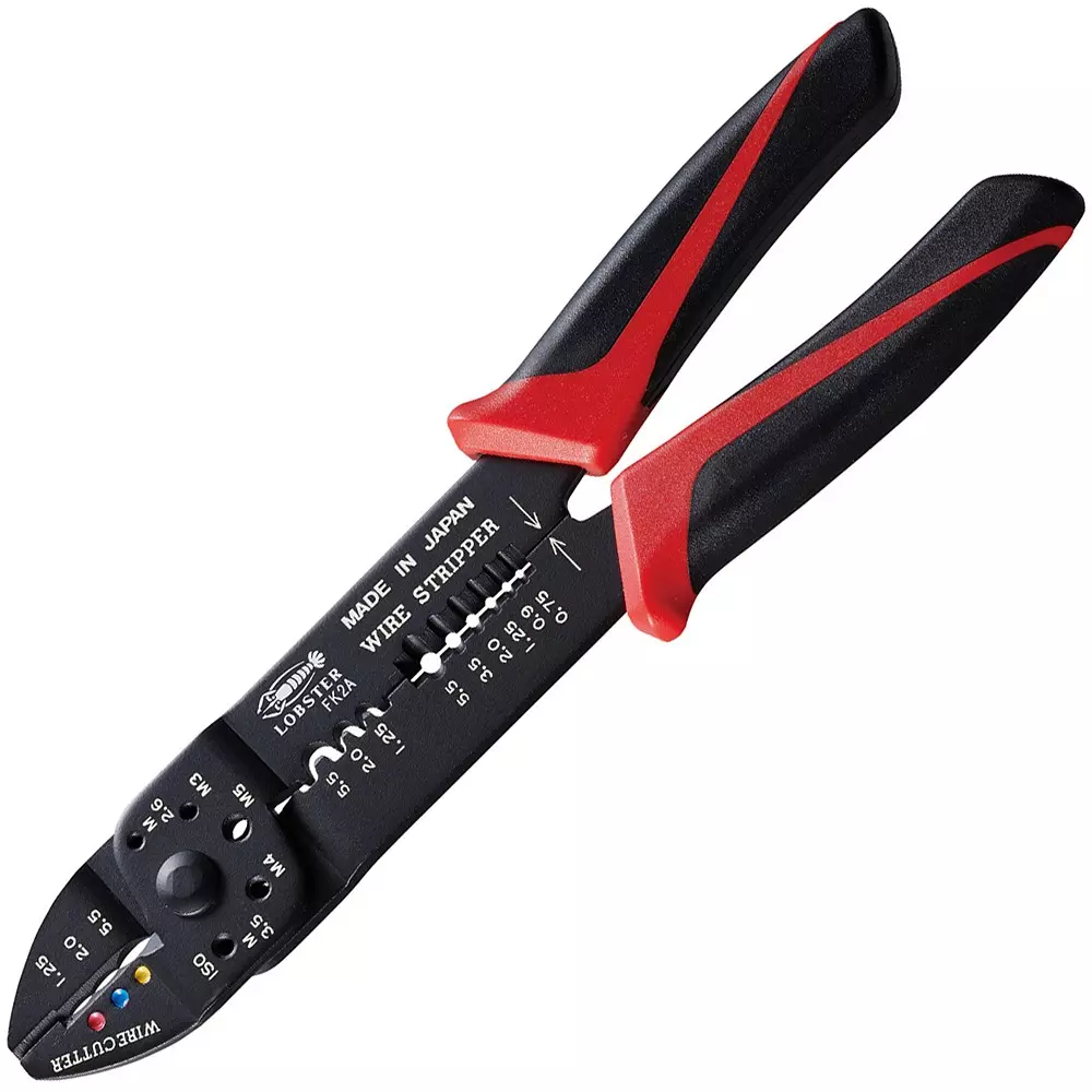Lobster (Lobtex) Electrical Terminal Crimping Tool 235 mm Overall Length, FK2A