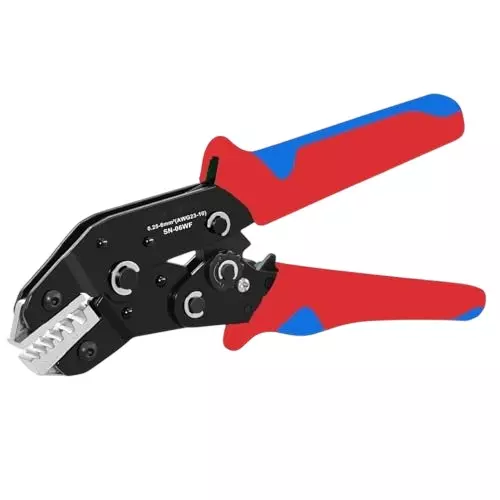 GENERIC Ratcheting Crimping Tool 0.25–1.5 mm² 23–16 AWG Open Barrel Wire Crimper