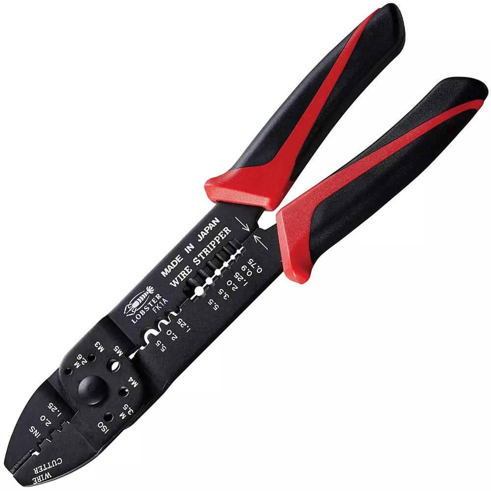 Lobster (Lobtex) Electrical Terminal Crimping Tool 235 mm Overall Length, FK1A