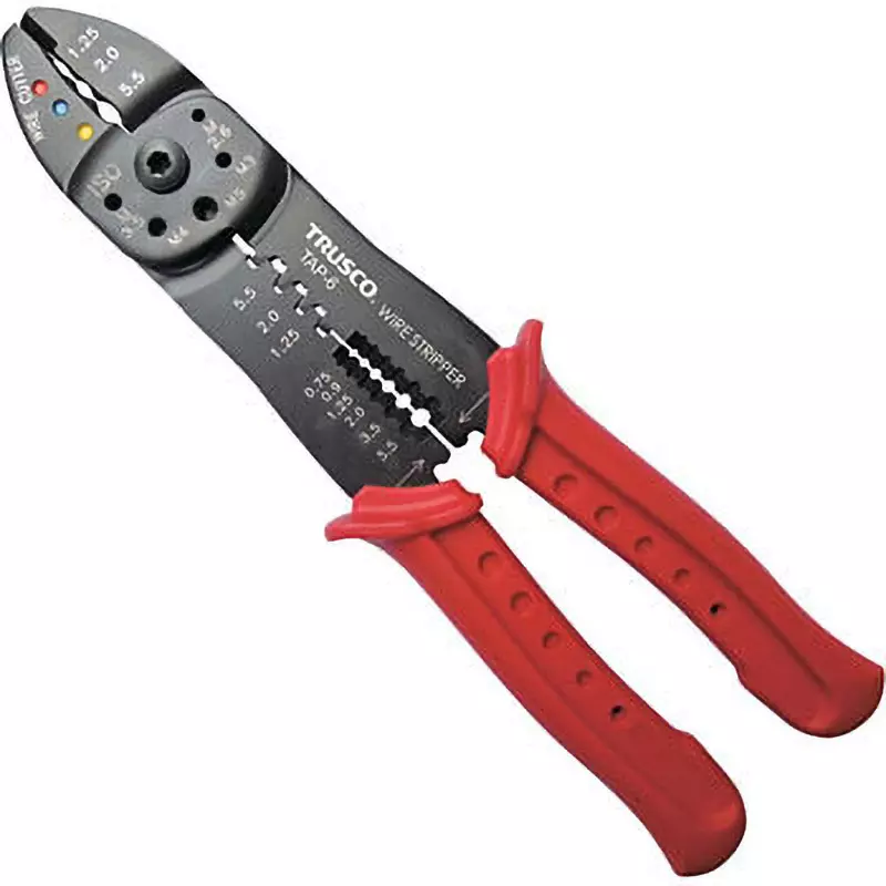 TRUSCO Crimping Plier 235 mm Overall Length, TAP-6