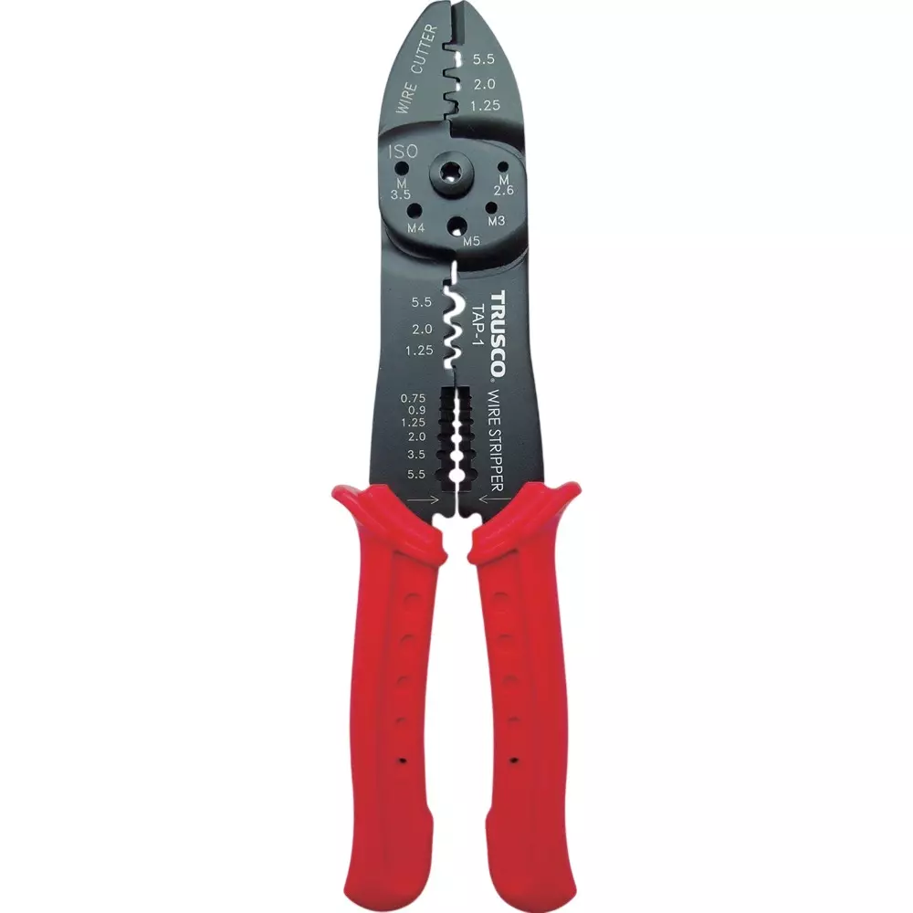 TRUSCO Crimping Plier 235 mm Overall Length, TAP-1