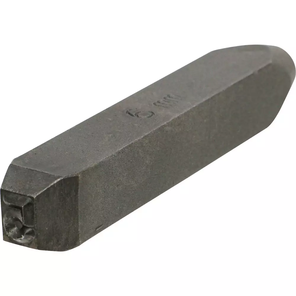 TRUSCO Individual Stamp Number Carbon Steel 6 mm Min. Size, SKD-60-5