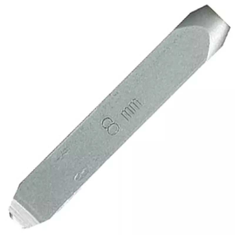 TRUSCO Individual Stamp Letter Carbon Steel 8 mm Digit Size, SKD-80EY