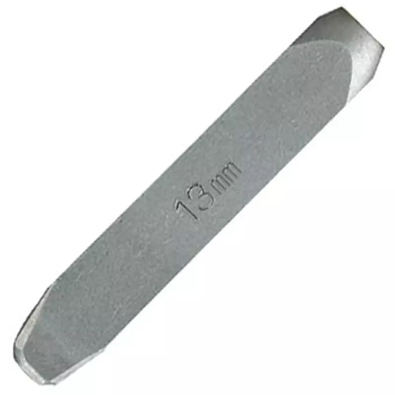 TRUSCO Individual Stamp Letter Carbon Steel 13 mm Digit Size, SKD-130EF