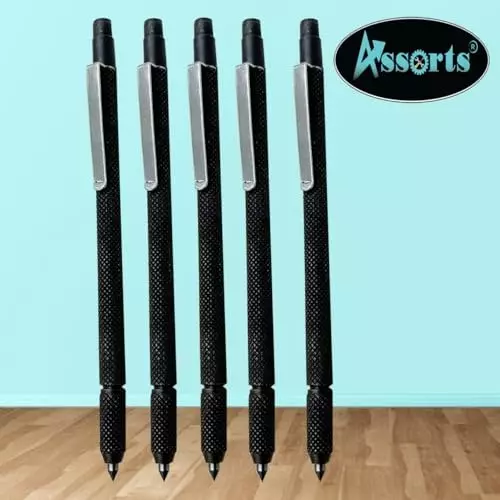 Assorts Scriber Machinist's Engraving Pen Carbide Alloy Steel 150 mm Length (Pack of 5)