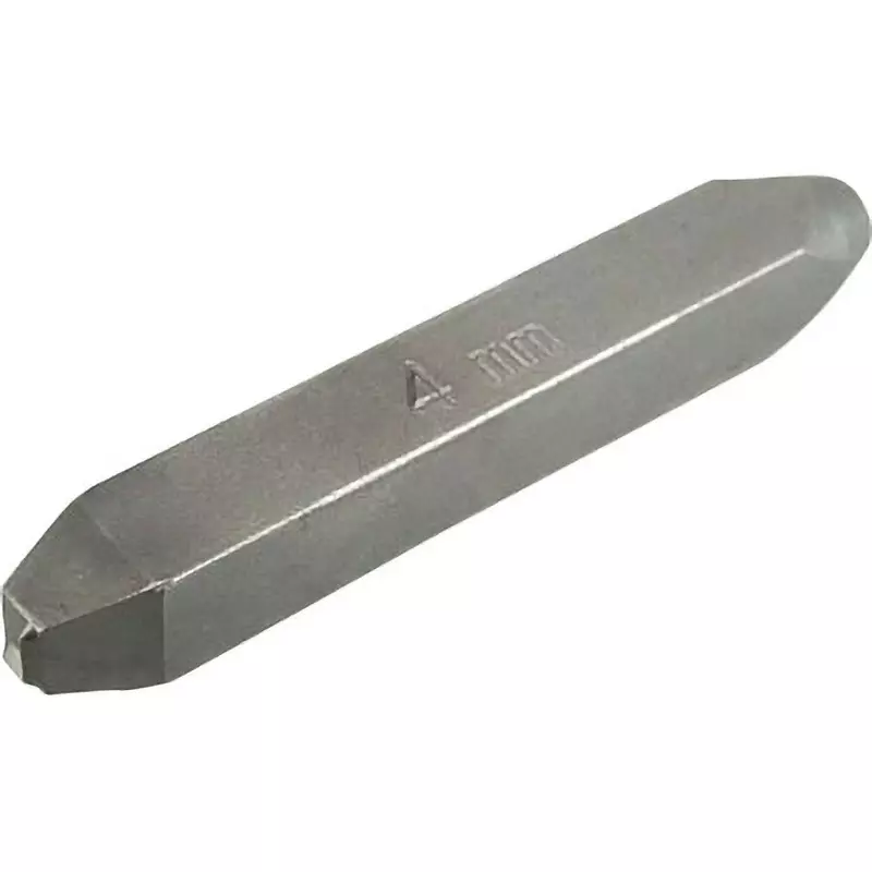 TRUSCO Individual Stamp Letter Carbon Steel 4 mm Digit Size, SKD-40EL