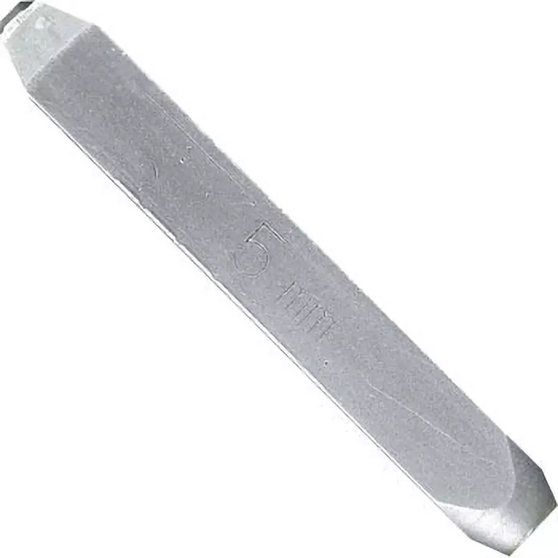 TRUSCO Individual Stamp Letter Carbon Steel 5 mm Digit Size, SKD-50EW