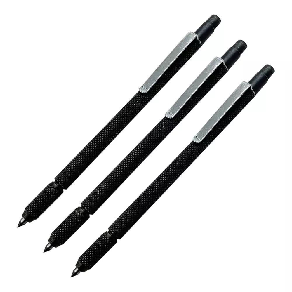 Assorts Scriber Machinist's Engraving Pen Carbide Alloy Steel 150 mm Length (Pack of 3)
