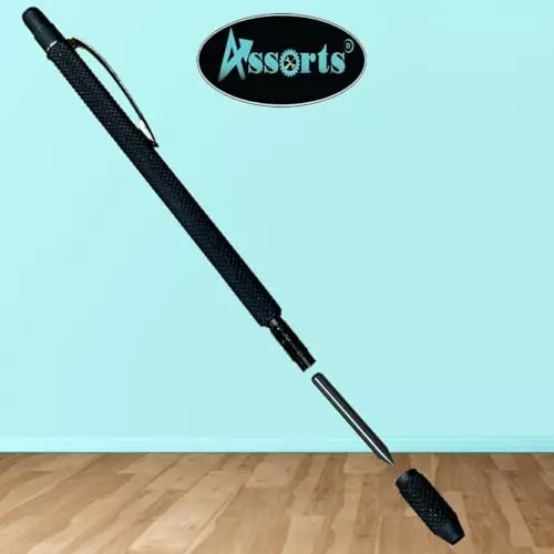 Assorts Scriber Machinist's Engraving Pen Carbide Alloy Steel 150 mm Length (Pack of 3)