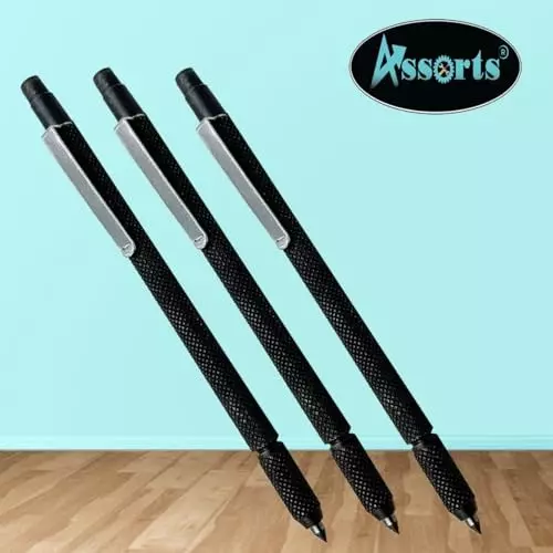 Assorts Scriber Machinist's Engraving Pen Carbide Alloy Steel 150 mm Length (Pack of 3)