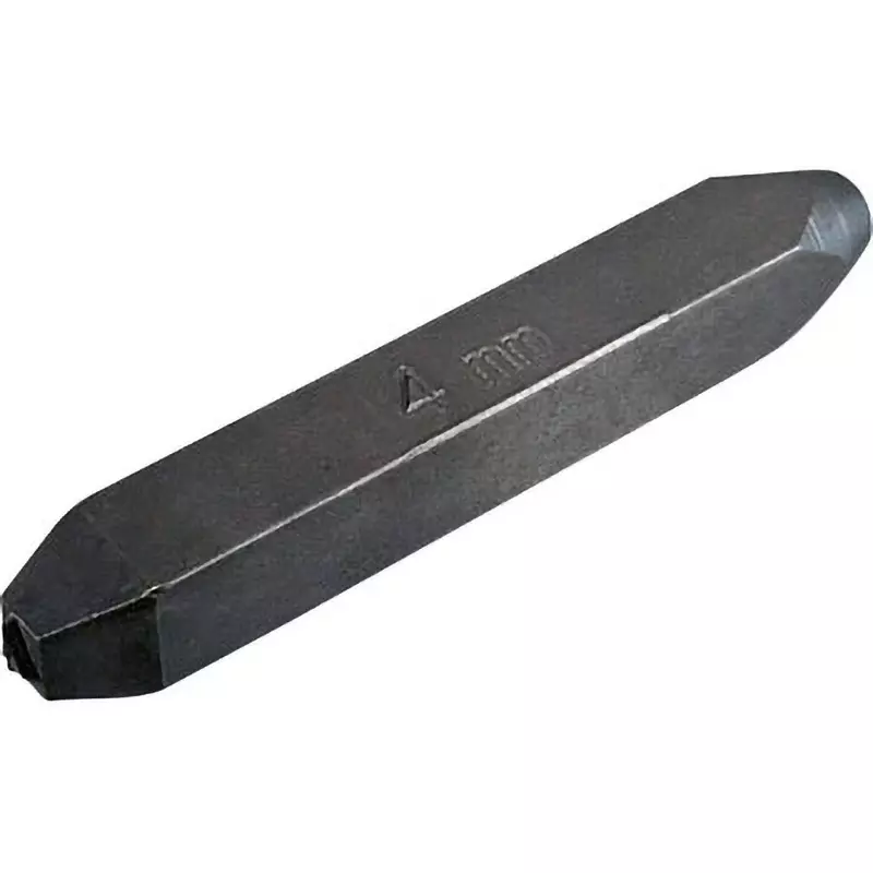 TRUSCO Individual Stamp Number Carbon Steel 4 mm Min. Size, SKD-40-4