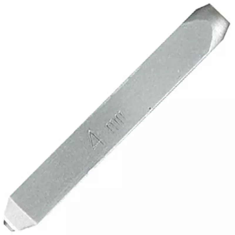 TRUSCO Individual Stamp Letter Carbon Steel 4 mm Digit Size, SKD-40EO