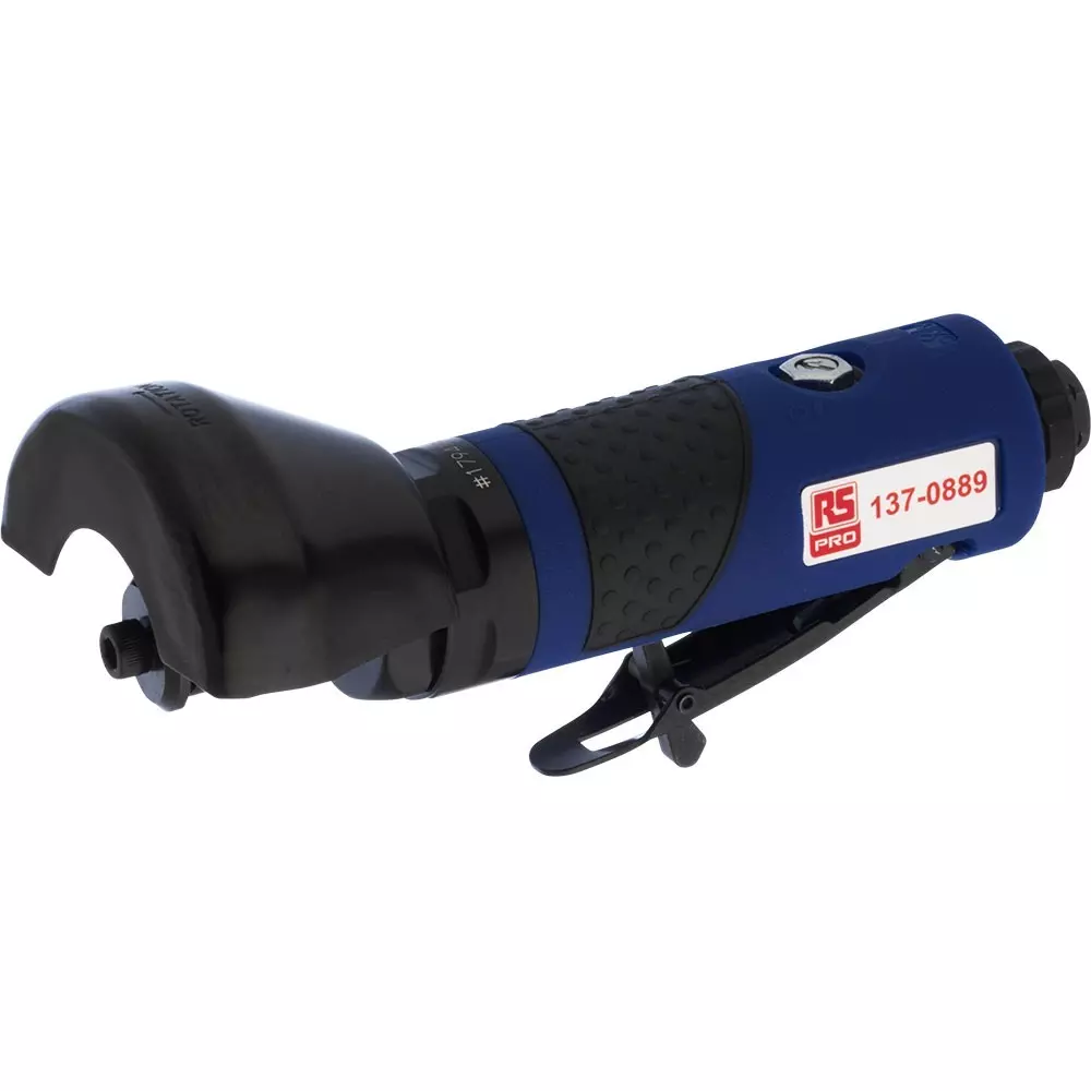 RS PRO Air Grinder 85 L/min Air Die Grinder 6.35 mm 10 mm 193 mm 21000 RPM, 1370889