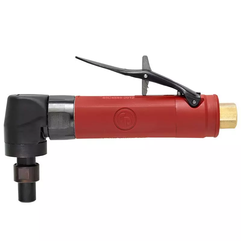 Chicago Pneumatic Angle Die Grinder 6 mm (1/4 Inch) Air Inlet 375 W Power, CP3019-12AC