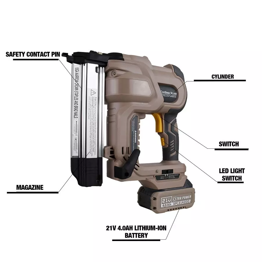 xtra-power-cordless-nailer-100-nail-magazine-capacity-with-21-v-4000-mahli-ion-battery-charger-xpc-nl-01