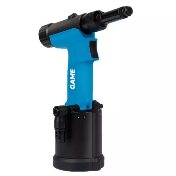 GAME Hydro Pneumatic Riveting Tool 274x222 mm Size 18 mm Stroke 8.4-11.7 kN Pull Force, PR-1809E