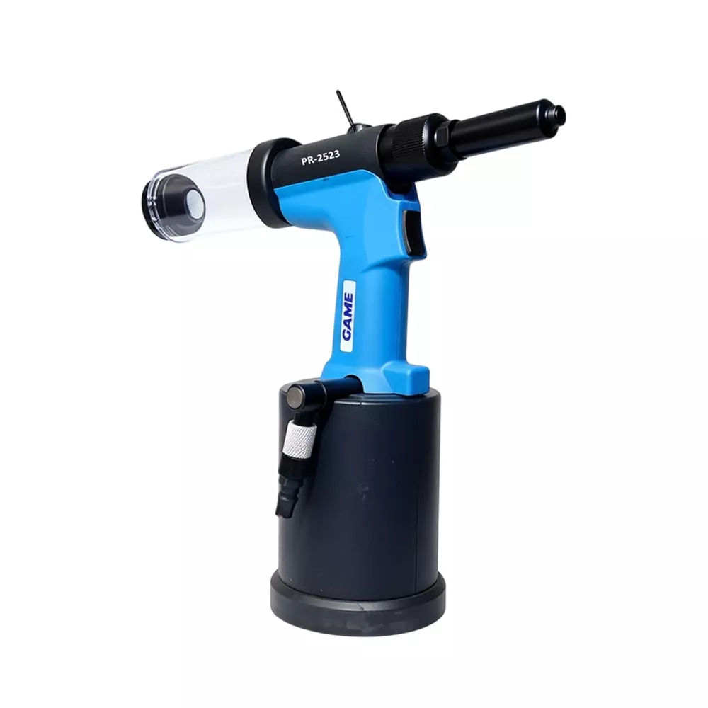 GAME Hydro Pneumatic Riveting Tool 327x326 mm Size 25 mm Stroke 16.9-23.6 kN Pull Force, PR-2523
