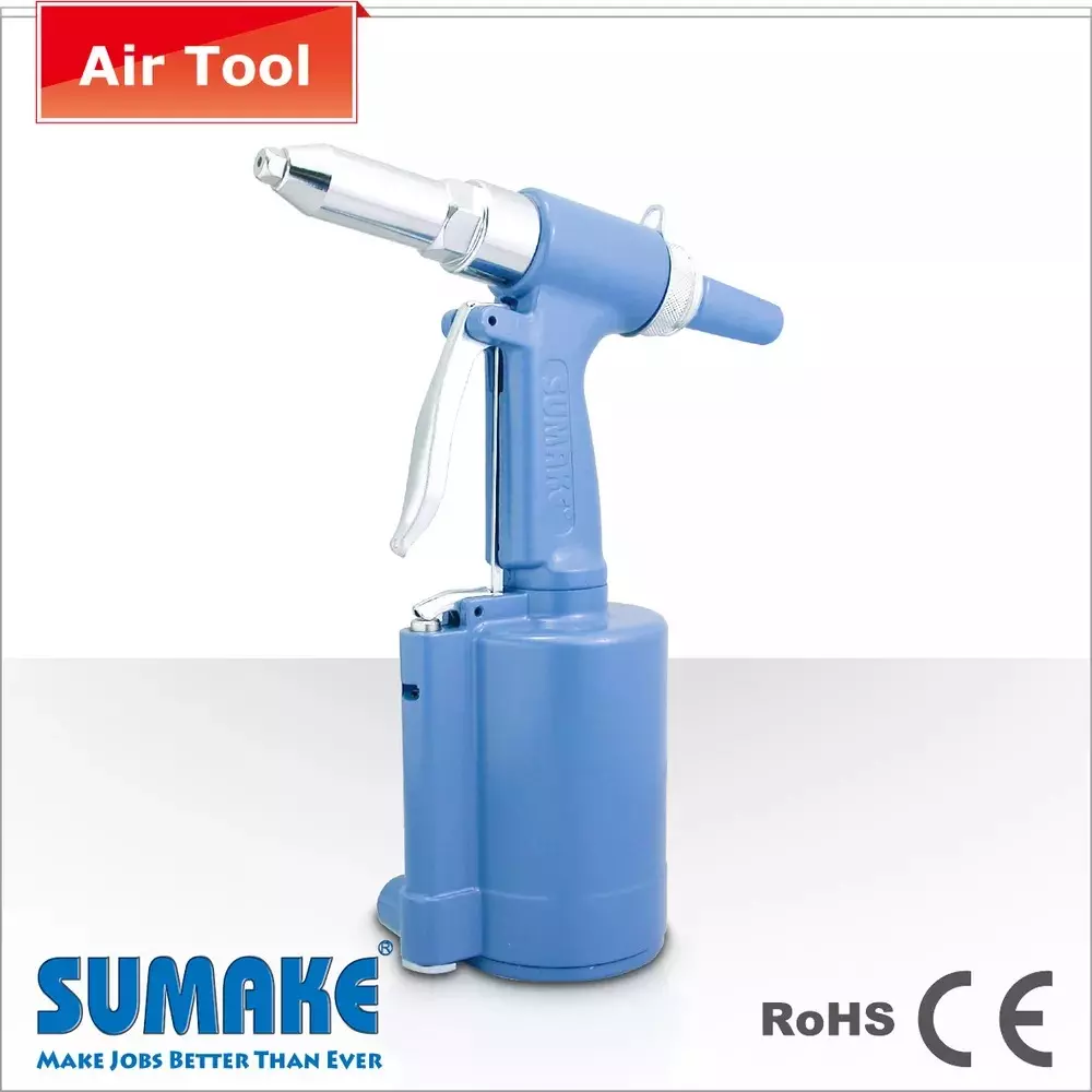 Sumake Air Hydraulic Riveter 6 mm (1/4 inch) Air Inlet, ST-6615
