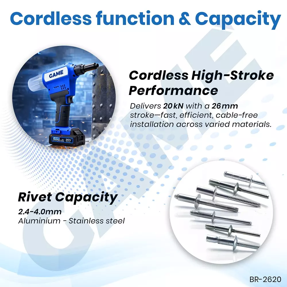 game-battery-operated-riveting-tool-380x250x200-mm-size-26-mm-stroke-20-kn-pull-force-br-2620