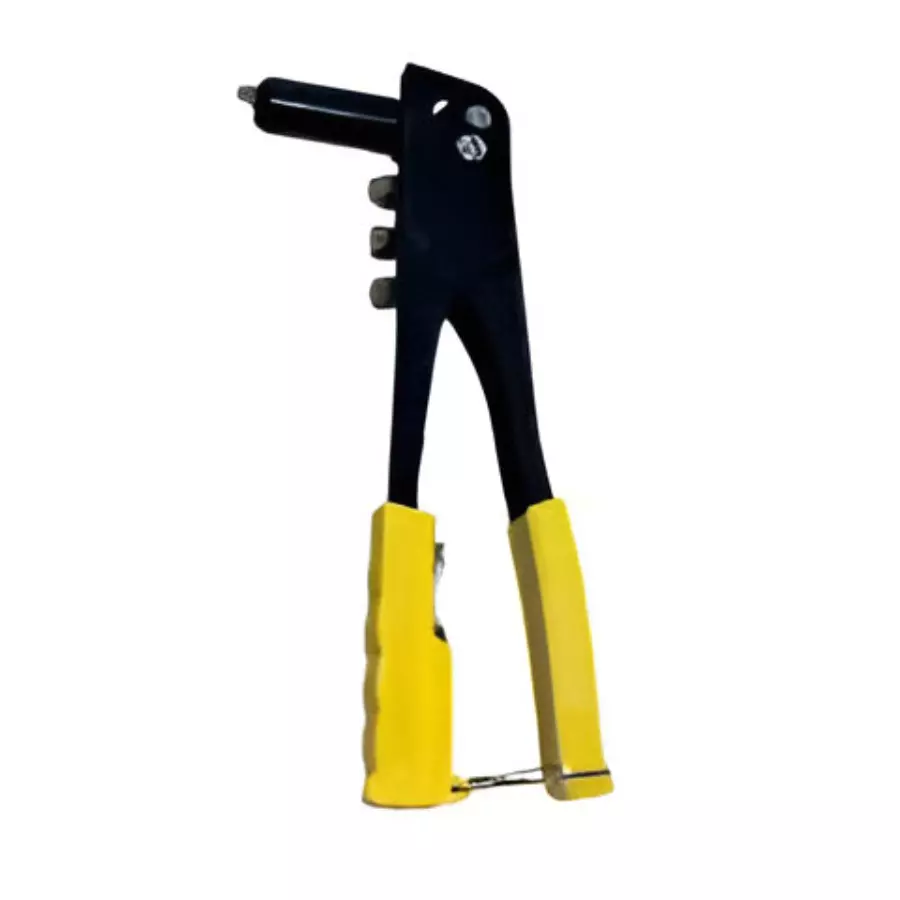 XLNT Hand Rivertor Non Slip Plastic Handle Material Yellow, Black 2.4, 3.2, 4, 4.8 mm Rivet Size