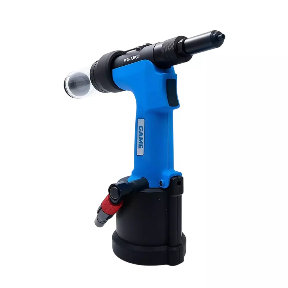 GAME Hydro Pneumatic Riveting Tool 242x292 mm Size 18 mm Stroke 4.8-6.7 kN Pull Force, PR-1807