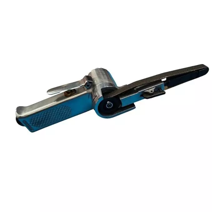 INTECO Air Powered Belt Sander 6 cfm Average Air Consumption and 10x330 mm Belt Size, AT 480SG (With Sanding Belt)