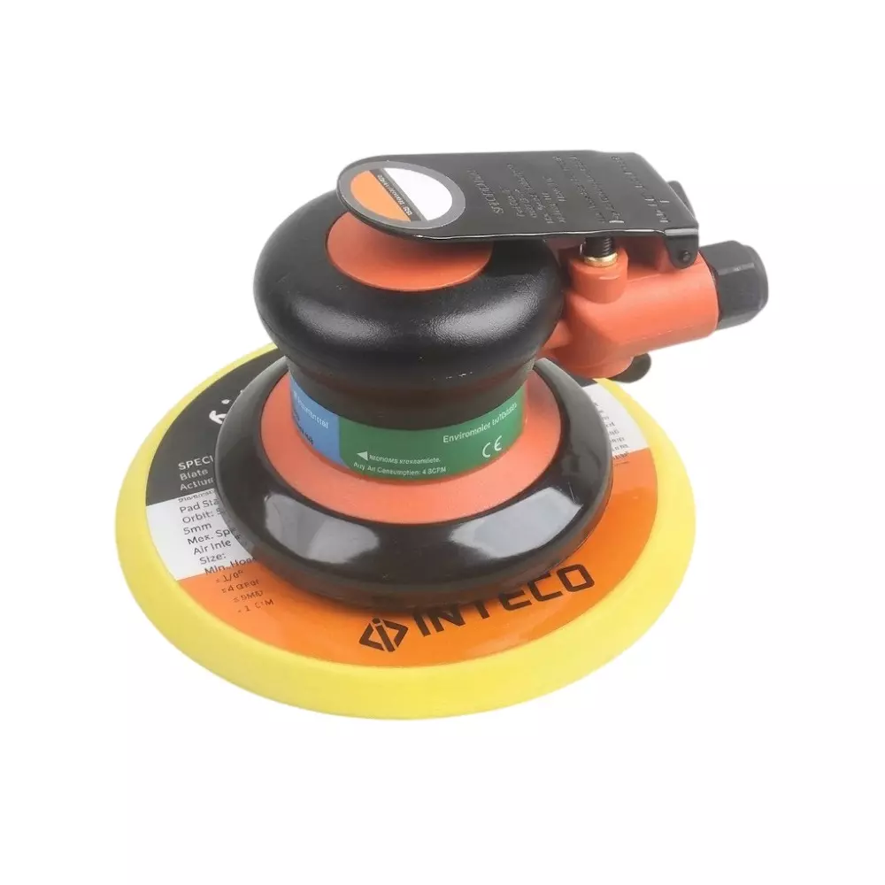 INTECO Air Sander Pad 150 mm (6 Inch) Size 12000 RPM, AT 880 LA