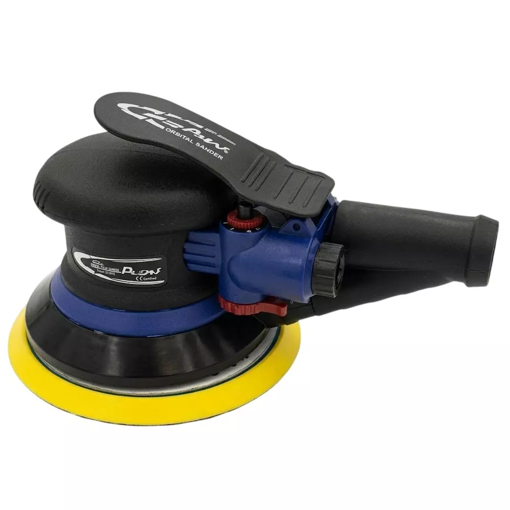 Blue-Point 0.33 kW Dual Action Air Sander 1200 RPM Free Speed and 5 inch (127 mm) Pad Size, ATSDA5