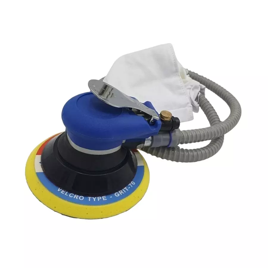 Gallop Self Vacuum Air Sander 3 cfm Average Air Consumption and 6.3 Kg/sq cm Air Pressure, G-AS-6"