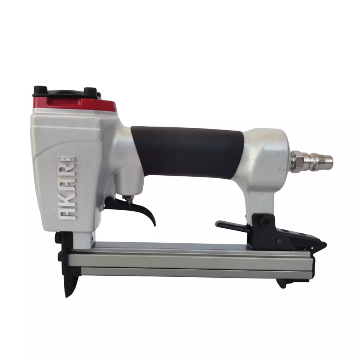 AKARI Pneumatic Stapler 60 psi Air Pressure and Die Cast Aluminium Alloy Body, AK-1013JB (Without Staple Pins)
