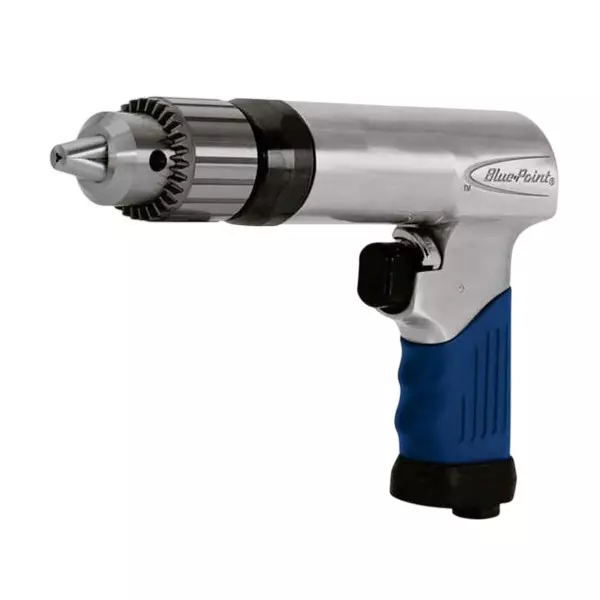 Blue-Point 0.33 kW Air Drill 1/2 inch (12.7 mm) Chuck Size and 490 RPM Free Speed, AT5000