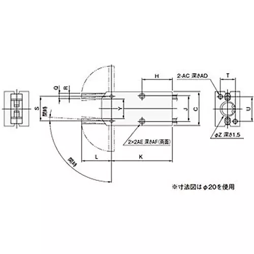 KOGANEI Double Acting Open/Close Pneumatic Air Grippers 12 mm Cylinder Dia, NHBDSL20
